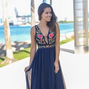 Saved by the Dress maxi dress floral top